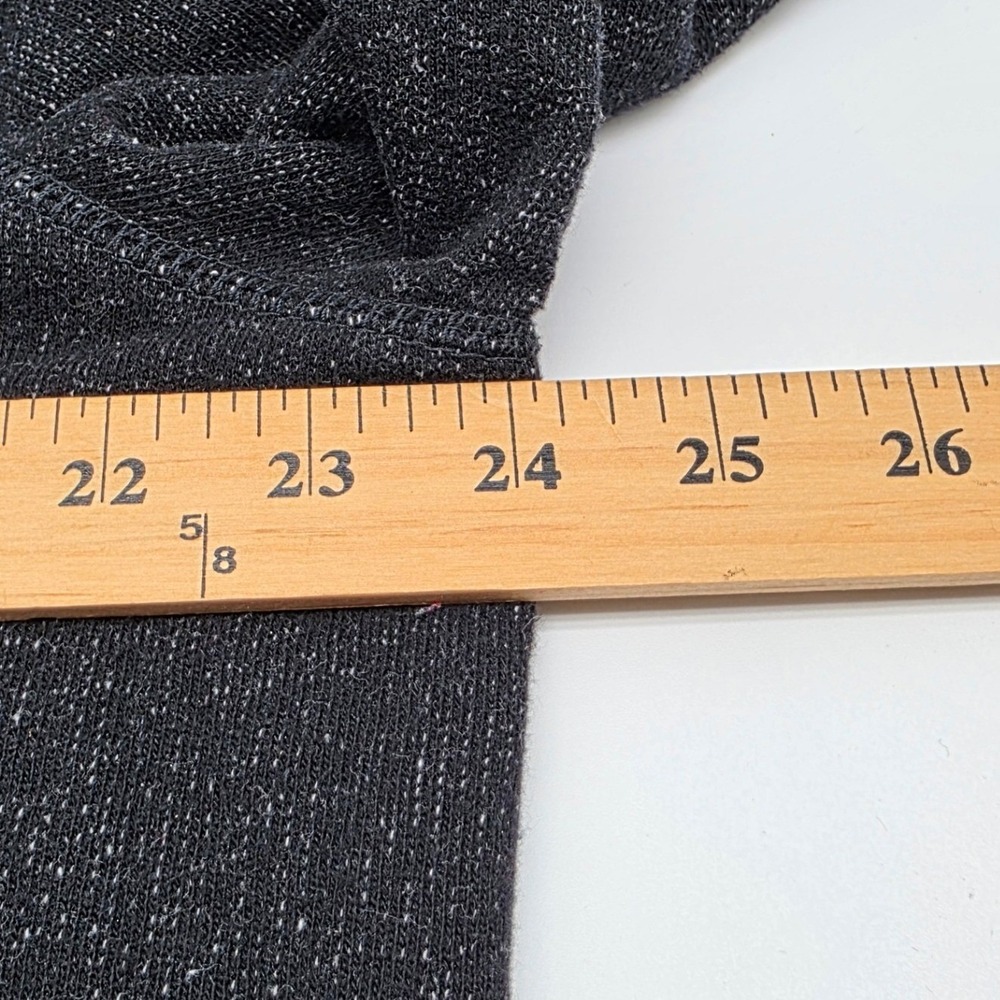 Roots Salt & Pepper Hoodie Mens XL Grey Flocked Beaver Logo Pullover Grunge - Picture 6 of 7